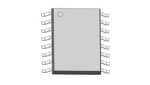 Fingerprint recognition chip